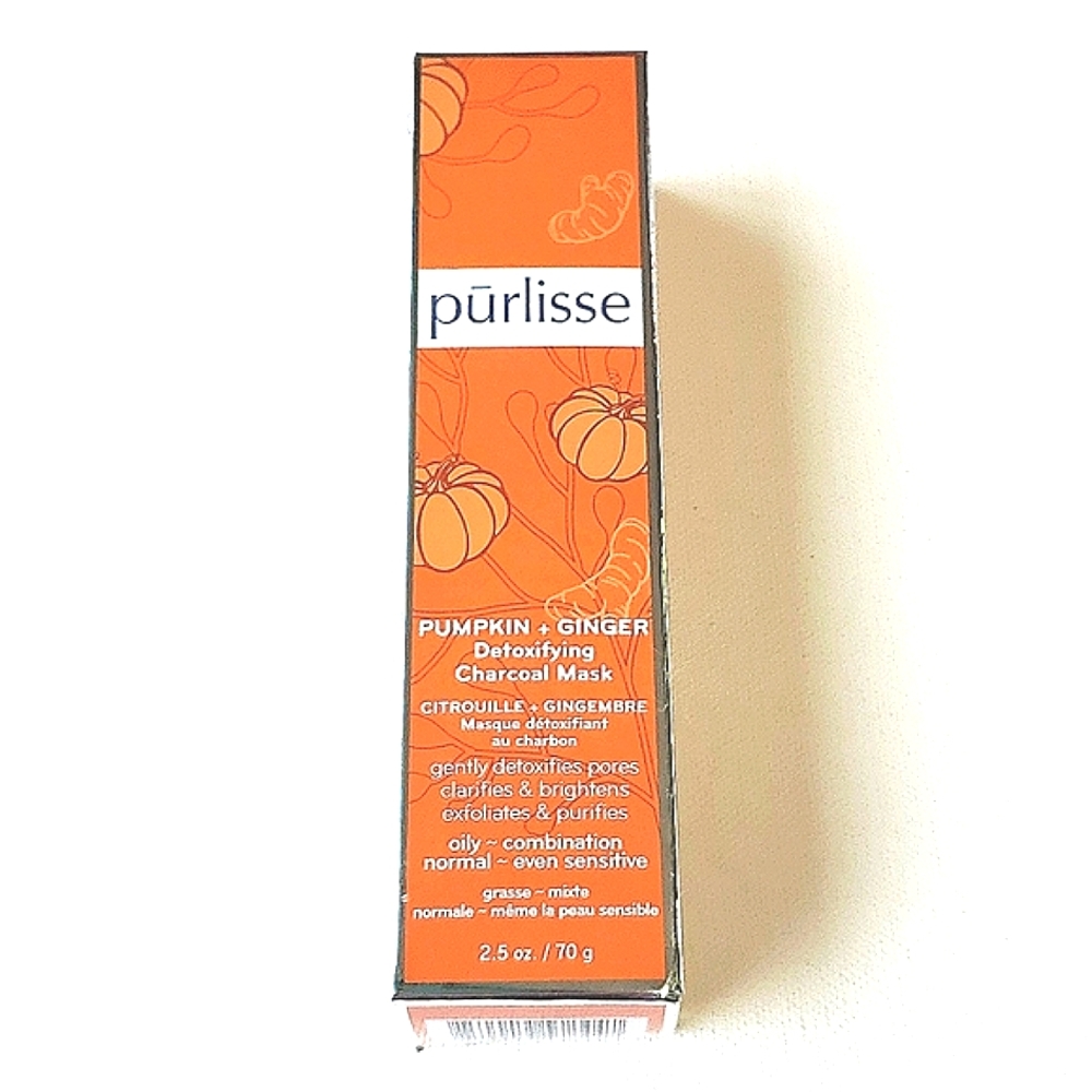 Purlisse Pumpkin and Ginger Charcoal Detoxifying Mask